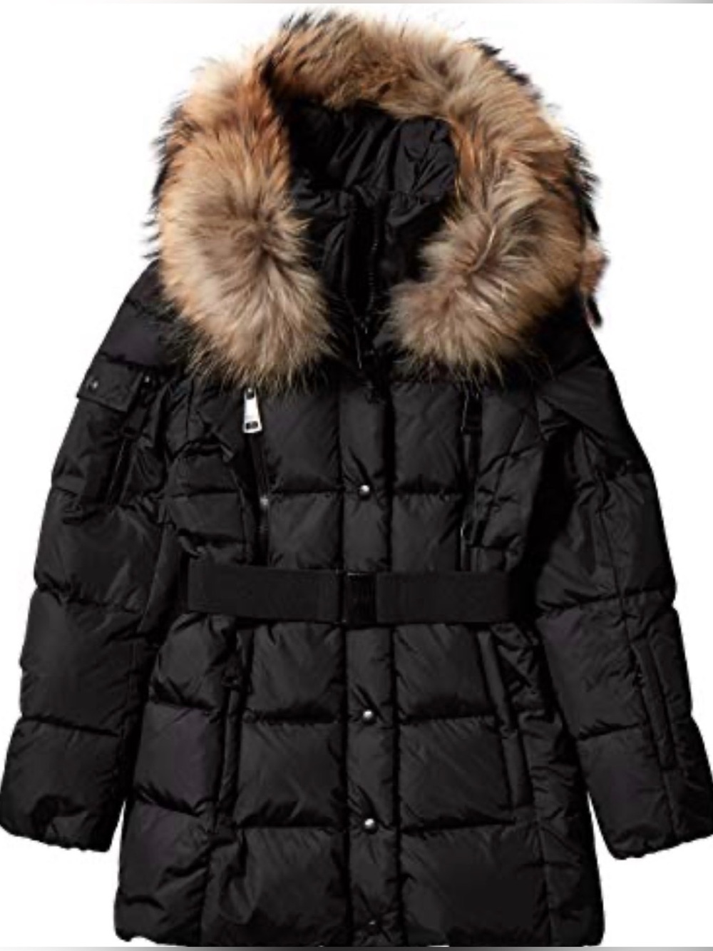 SAM. New York Freestyle Matte Black Down Puffer Jacket - Size M